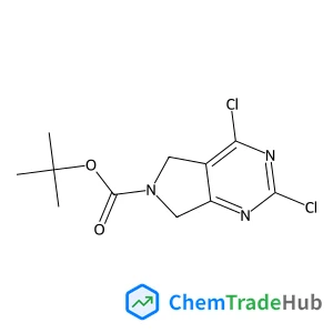 2-Methyl-2-propanyl 2,4-dichloro-5,7-dihydro-6H-pyrrolo[3,4-d]pyrimidine-6-carboxylate