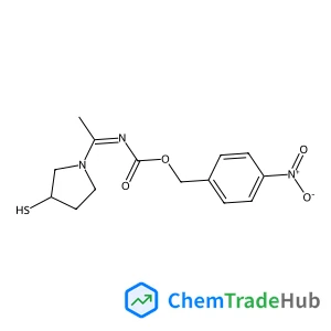 N-[1-[(3S)-3-Mercapto-1-pyrrolidinyl]ethylidene]carbamic Acid (4-Nitrophenyl)methyl Ester