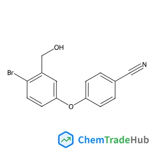 4-(4-Bromo-3-(hydroxymethyl)phenoxy)benzonitrile