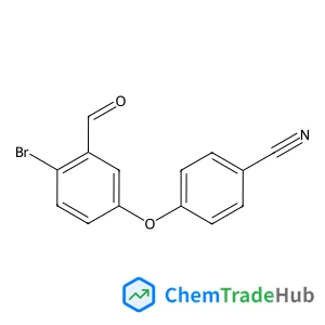4-(4-Bromo-3-formylphenoxy)benzonitrile