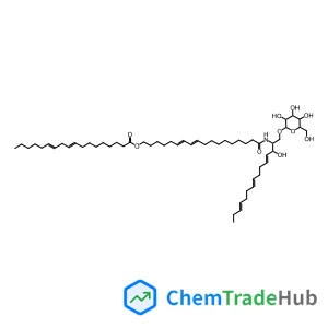 [18-[[3-Hydroxy-1-[3,4,5-trihydroxy-6-(hydroxymethyl)oxan-2-yl]oxypentadeca-4,8,12-trien-2-yl]amino]-18-oxooctadeca-6,8-dienyl] octadeca-9,12-dienoate