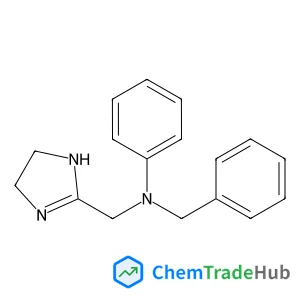 N-Benzyl-N-(4,5-dihydro-1H-imidazol-2-ylmethyl)aniline