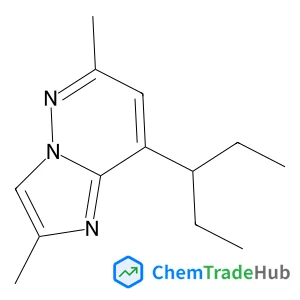 2,6-Dimethyl-8-(3-pentanyl)imidazo[1,2-b]pyridazine
