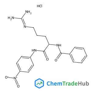 N-(5-Guanidino-1-((4-nitrophenyl)amino)-1-oxopentan-2-yl)benzamide hydrochloride
