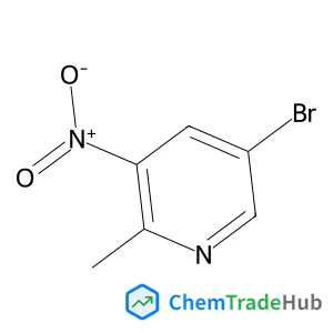 5-Bromo-2-methyl-3-nitropyridine