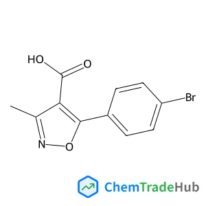 5-(4-Bromophenyl)-3-methylisoxazole-4-carboxylic acid