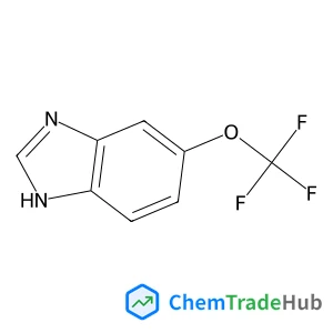 5-(Trifluoromethoxy)-1H-benzimidazole structure