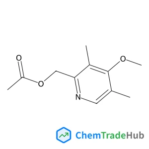 (4-Methoxy-3,5-dimethylpyridin-2-yl)methyl acetate