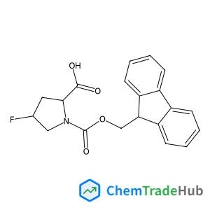 (2R,4S)-1-(((9H-Fluoren-9-yl)methoxy)carbonyl)-4-fluoropyrrolidine-2-carboxylic acid