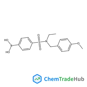 (4-(N-Ethyl-N-(4-methoxybenzyl)-sulfamoyl)phenyl)boronic acid