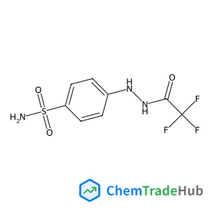 4-(2-(2,2,2-Trifluoroacetyl)hydrazinyl)benzenesulfonamide