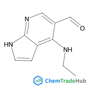 4-(ethylamino)-1H-pyrrolo[2,3-b]pyridine-5-carbaldehyde