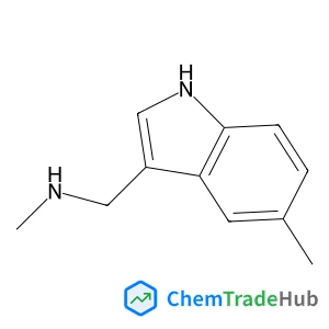 N-Methyl-1-(5-methyl-1H-indol-3-YL)methanamine N-Methyl-1-(5-methyl-1H-indol-3-YL)methanamine