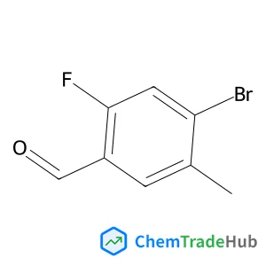 4-Bromo-2-fluoro-5-methylbenzaldehyde