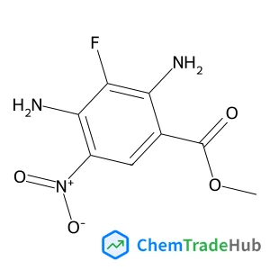 methyl 2,4-diamino-3-fluoro-5-nitrobenzoate methyl 2,4-diamino-3-fluoro-5-nitrobenzoate