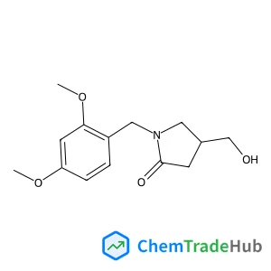 1-(2,4-Dimethoxybenzyl)-4-(hydroxymethyl)-2-pyrrolidinone 1-(2,4-Dimethoxybenzyl)-4-(hydroxymethyl)-2-pyrrolidinone