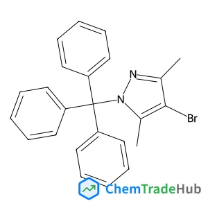 4-Bromo-3,5-dimethyl-1-trityl-1H-pyrazole
