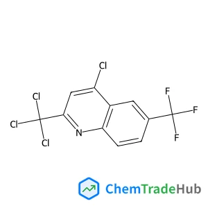 4-Chloro-2-(trichloromethyl)-6-(trifluoromethyl)quinoline