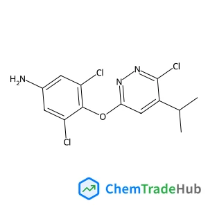 3,5-Dichloro-4-((6-chloro-5-isopropylpyridazin-3-yl)oxy)aniline