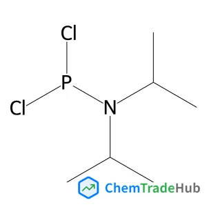 Diisopropylphosphoramidous dichloride structure