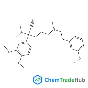 2-(3,4-Dimethoxyphenyl)-2-isopropyl-5-{[2-(3-methoxyphenyl)ethyl](methyl)amino}pentanenitrile