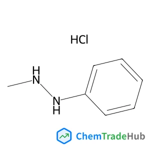 Hydrazine, 1-Methyl-2-phenyl-, hydrochloride (1