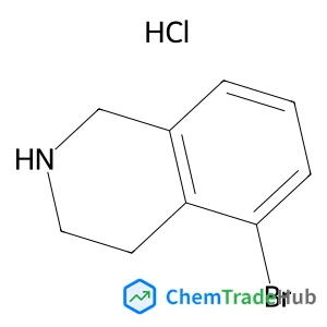 5-Bromo-1,2,3,4-tetrahydroisoquinoline hydrochloride structure