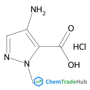 4-Amino-1-methyl-1H-pyrazole-5-carboxylic acid hydrochloride (1:1) 4-Amino-1-methyl-1H-pyrazole-5-carboxylic acid hydrochloride (1:1)