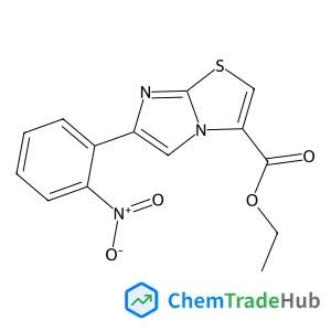 Ethyl 6-(2-nitrophenyl)imidazo[2,1-b][1,3]thiazole-3-carboxylate