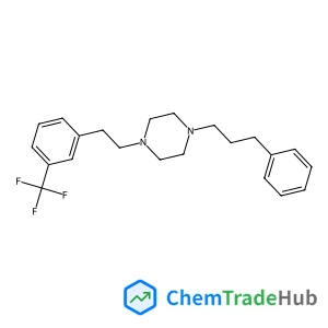 Piperazine, 1-(3-phenylpropyl)-4-[2-[3-(trifluoromethyl)phenyl]ethyl]-, dihydrochloride
