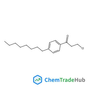 3-Chloro-1-(4-octylphenyl)propan-1-one