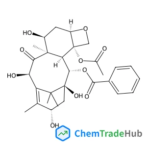 [(1R,2S,3S,4R,7R,9S,10R,12R,15S)-4-Acetyloxy-1,9,12,15-tetrahydroxy-10,14,17,17-tetramethyl-11-oxo-6-oxatetracyclo[11.3.1.03,10.04,7]heptadec-13-en-2-yl] benzoate