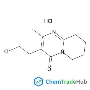3-(2-Chloroethyl)-2-methyl-6,7,8,9-tetrahydro-4H-pyrido[1,2-a]pyrimidin-4-one hydrochloride