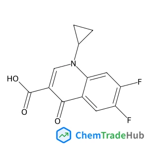 1-Cyclopropyl-6,7-difluoro-1,4-dihydro-4-oxoquinoline-3-carboxylic acid