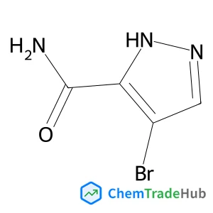 4-Bromo-1H-pyrazole-3-carboxamide