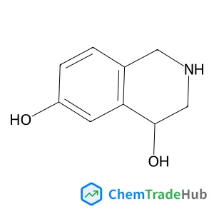 1,2,3,4-Tetrahydro-4,6-isoquinolinediol structure