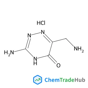 3-Amino-6-(aminomethyl)-1,2,4-triazin-5(2H)-one hydrochloride (1:1)