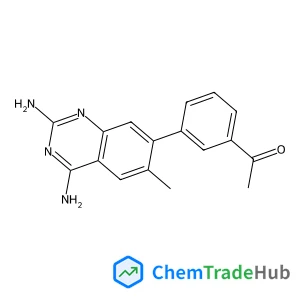 1-[3-(2,4-Diamino-6-Methylquinazolin-7-Yl)phenyl]ethanone