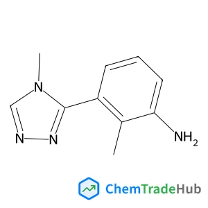 2-Methyl-3-(4-methyl-4H-1,2,4-triazol-3-yl)aniline