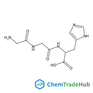 2-[[2-[(2-aminoacetyl)amino]acetyl]amino]-3-(1H-imidazol-5-yl)propanoic acid