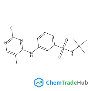 N-(tert-Butyl)-3-((2-chloro-5-methylpyrimidin-4-yl)amino)benzenesulfonamide