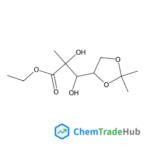(2S,3R)-Ethyl 3-((R)-2,2-dimethyl-1,3-dioxolan-4-yl)-2,3-dihydroxy-2-methylpropanoate