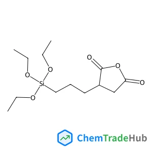 2,5-Furandione, dihydro-3-[3-(triethoxysilyl)propyl]- structure