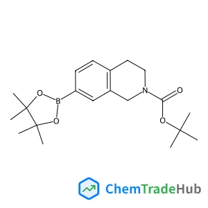 tert-Butyl 7-(4,4,5,5-tetramethyl-1,3,2-dioxaborolan-2-yl)-3,4-dihydroisoquinoline-2(1H)-carboxylate