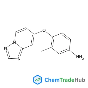 4-([1,2,4]Triazolo[1,5-a]pyridin-7-yloxy)-3-methylaniline