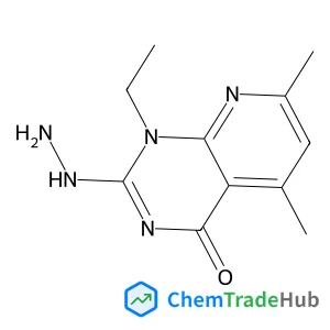 1-Ethyl-2-hydrazino-5,7-dimethylpyrido[2,3-d]pyrimidin-4(1H)-one