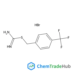 4-(Trifluoromethyl)benzyl carbamimidothioate hydrobromide (1:1)