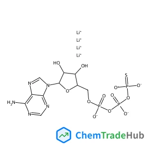 Adenosine 5'-[γ-thio]triphosphate tetralithium salt