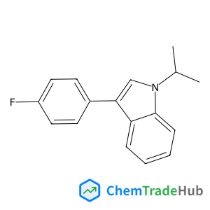 3-(4-Fluorophenyl)-1-(1-methylethyl)-1H-indole
