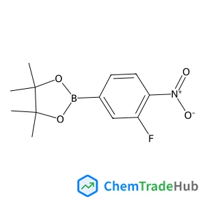 2-(3-Fluoro-4-nitrophenyl)-4,4,5,5-tetramethyl-1,3,2-dioxaborolane